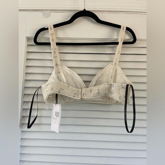 NWT REVOLVE  x Assignment Tai Cropped Blouse and Giselle Bralette Set - Picture 4 of 16